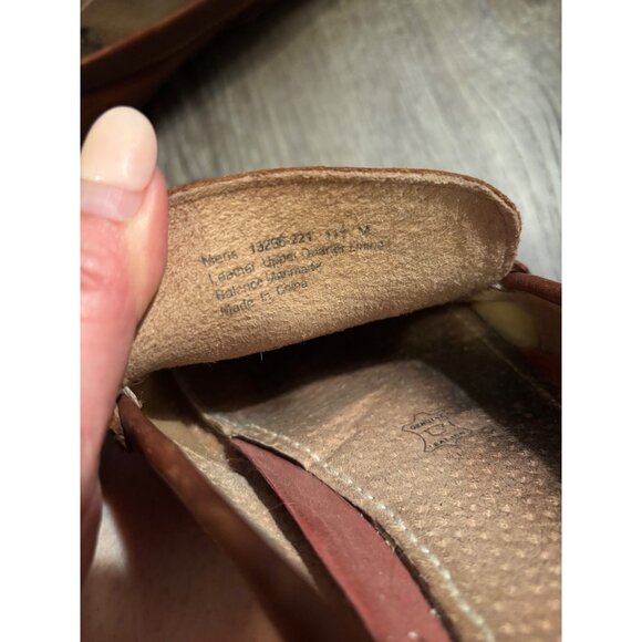 Florsheim Brown Leather Driving Loafers Mens Size 11.5M Slip-On Motor Moc - Picture 6 of 9